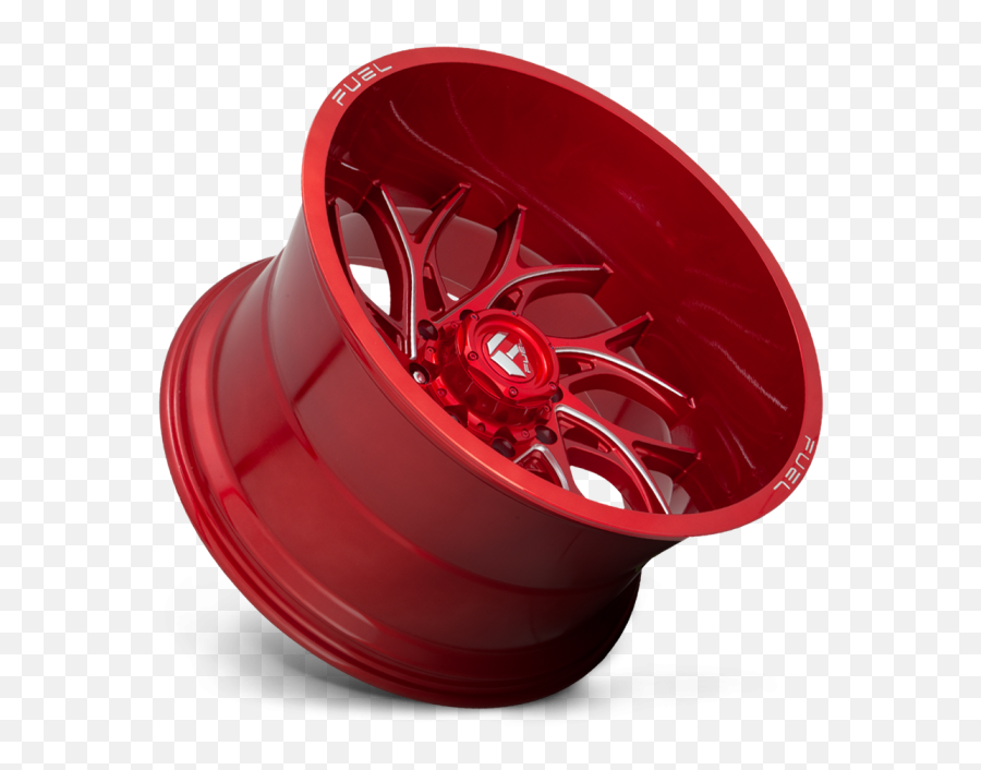 Road Runner Candy Red Milled D742 - Fuel Wheels D742 Png,Ark Red Skull Icon