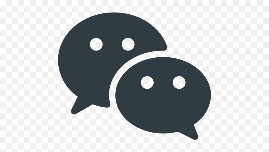 Logo Media Social Wechat Icon - Logo Wechat Icon Png,Wechat Logo Png