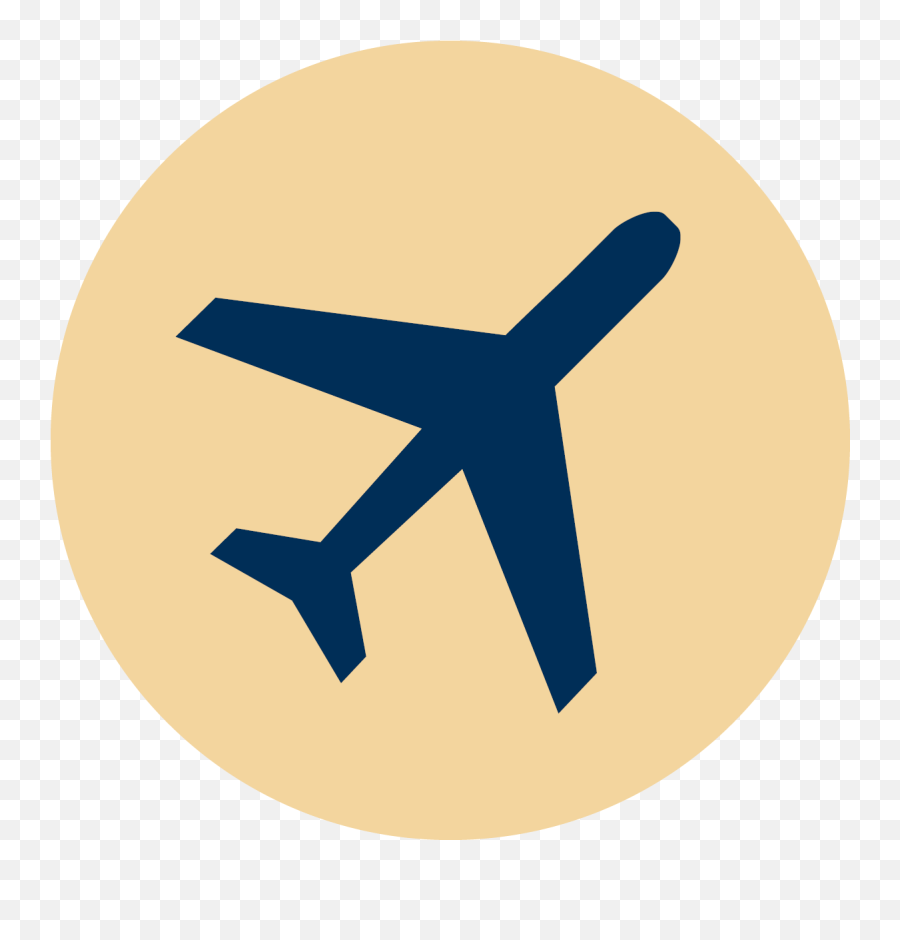 Holiday Vacations Deluxe Group Guided Tours - Transparent Airplane Black And White Png,Round Trip Icon