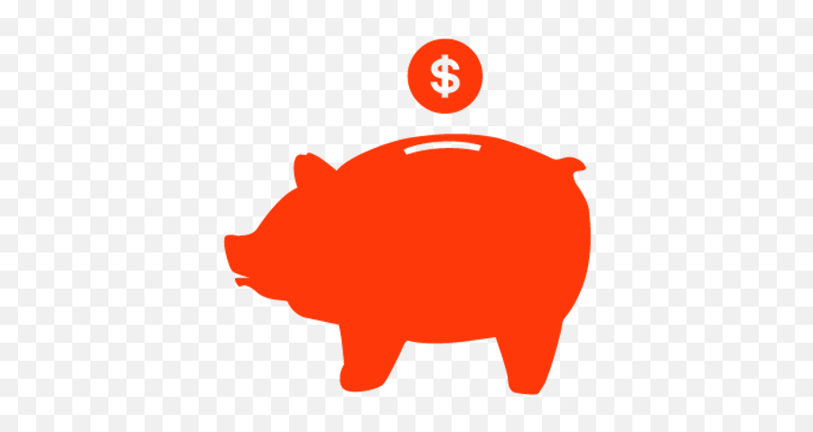 All For The Animals - Piggy Bank Black Silhouette Png,Amazon Wishlist Icon