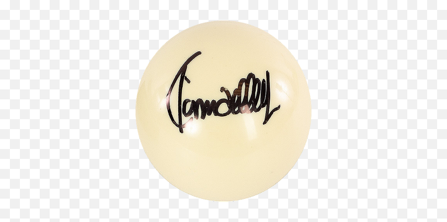 Ronnie Ou0027sullivan Signed White Snooker Cue Ball - Japanese Peace Pagoda Png,Cue Ball Png