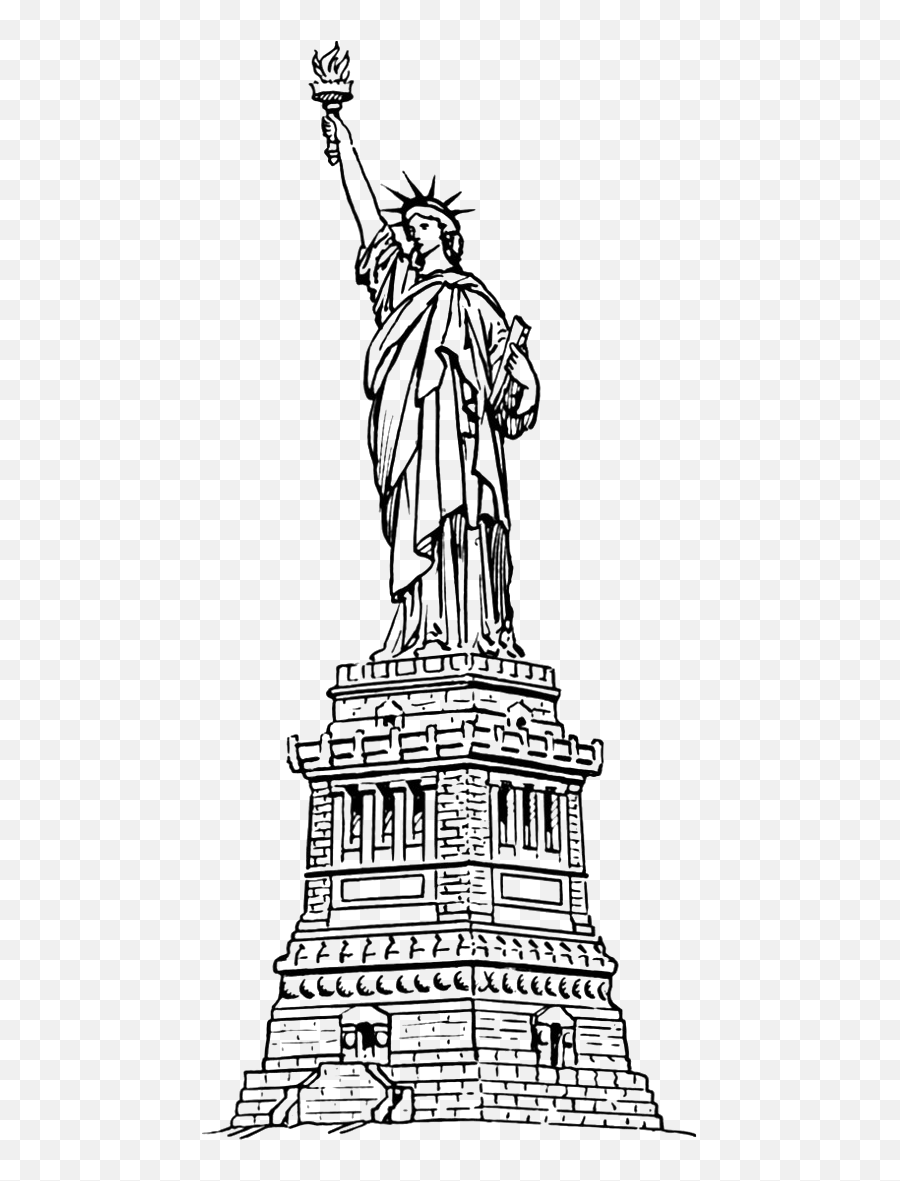 New York Statue Of Liberty Png Clipart Background Play - Statue Of Liberty Coloring Pages,Statue Of Liberty Transparent