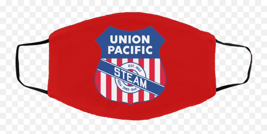 Union Pacific Steam Logo Face Mask - Descendants Masks Png,What Is The Steam Icon