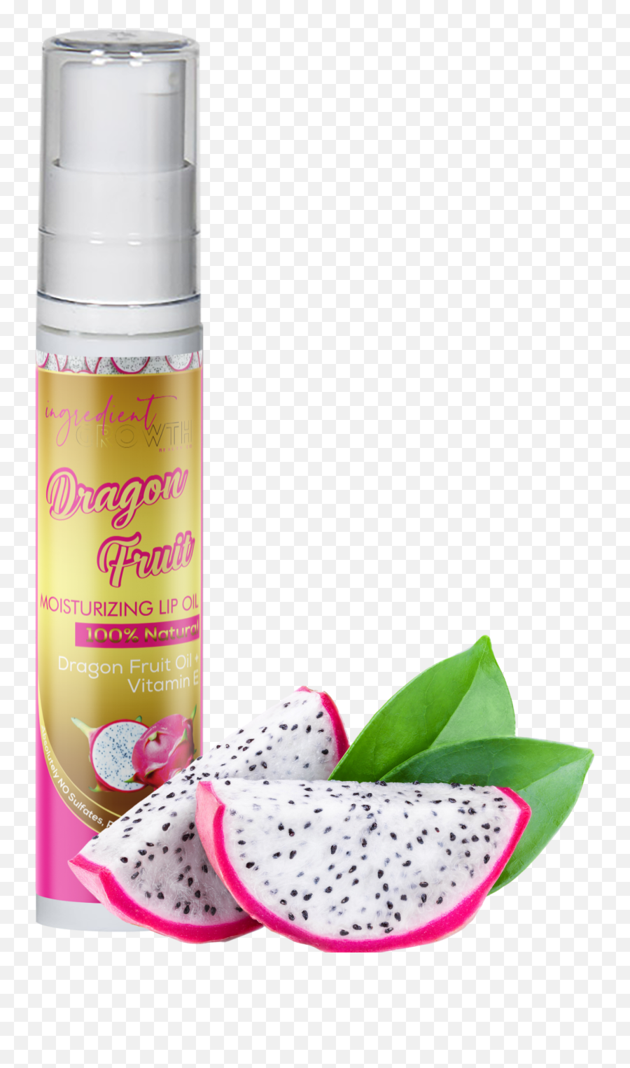 Hydrating Dragon Fruit Moisturizing Lip Oil Ingredient Growth - Skin Care Png,Hourglass Icon Lip Oil