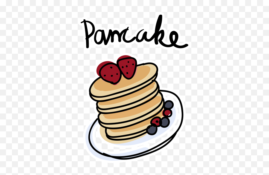 Snack Pancakes Freetoedit 317756243152211 By Arosesg - Crempog Png,Pancakes Icon