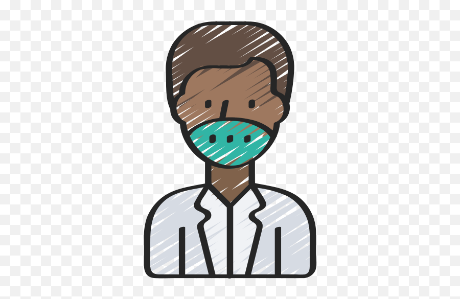 Doctor Male Avatar Profession Medical Coronavirus Free - For Adult Png,Male Avatar Icon