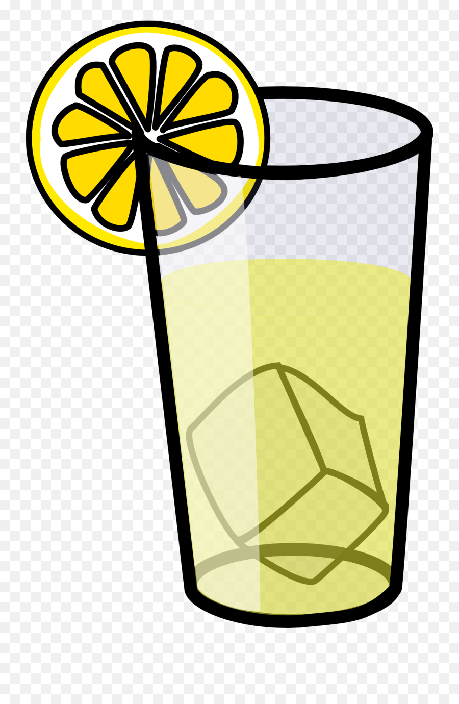 Graphic Image Of Lemonade In A Glass Free Download - Lemonade Clipart Png,Lemonade Icon