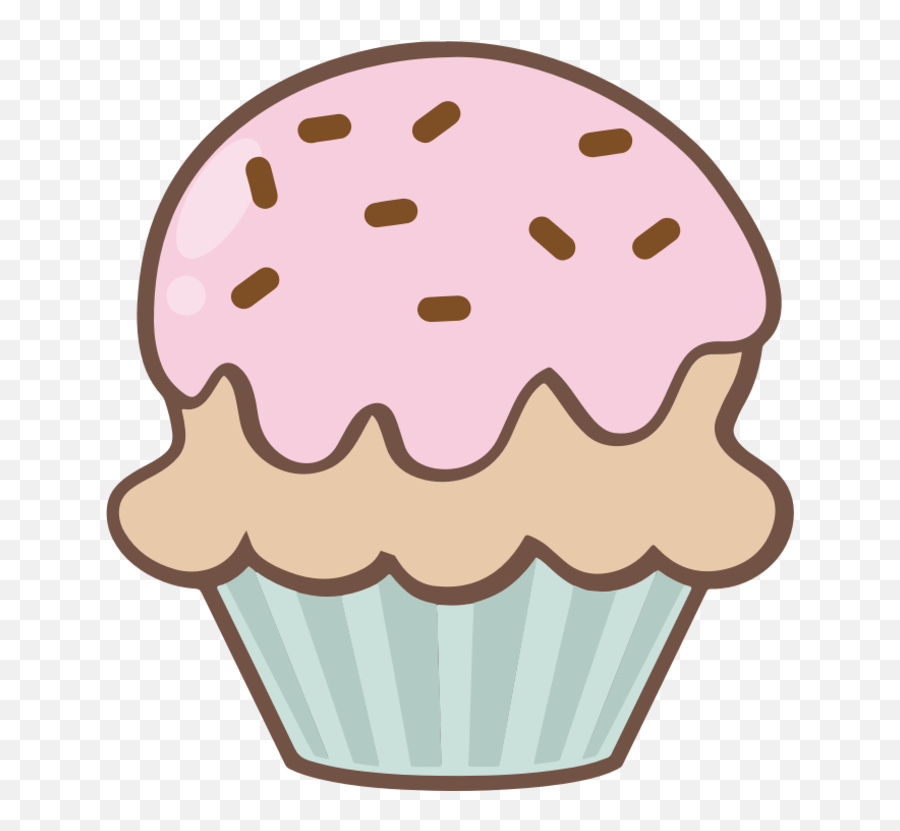 Ice Cream Cone Food Baking Cup Png - Cute Cupcake,Baking Clipart Png