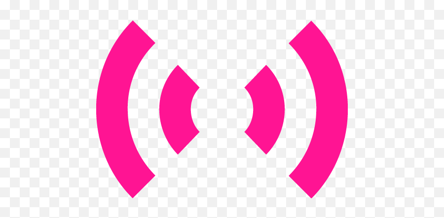 Deep Pink Audio Icon - Free Deep Pink Audio Icons Orange Audio Icon Png,Free Sound Icon