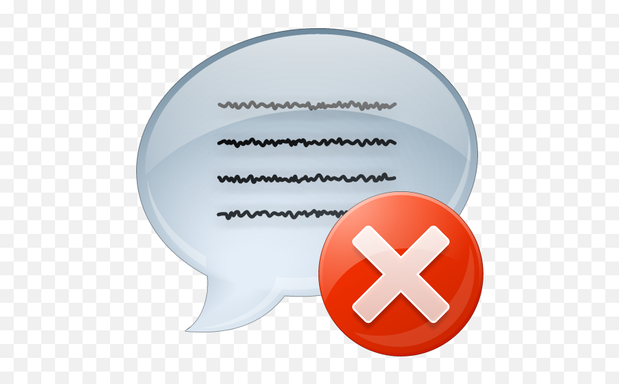 Message Icon Png - Document Error Icon Png,I Message Icon
