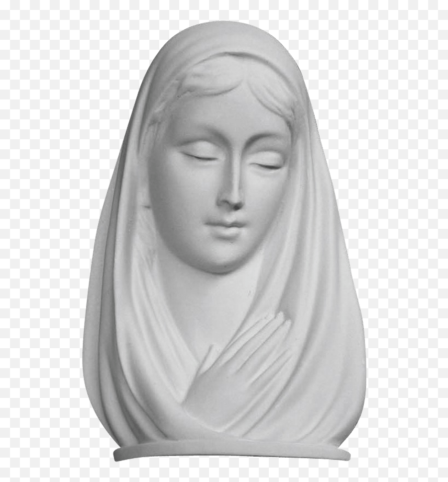 Caring Madonna Marble Statue - Religious Veil Png,Madonna Icon Website