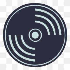 Vinyl Record Icon - Canva Dot png