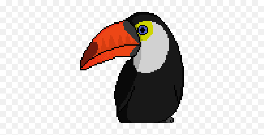 Pixel Art Styled Animals - South America Birds Drawing Png,Tucan Png