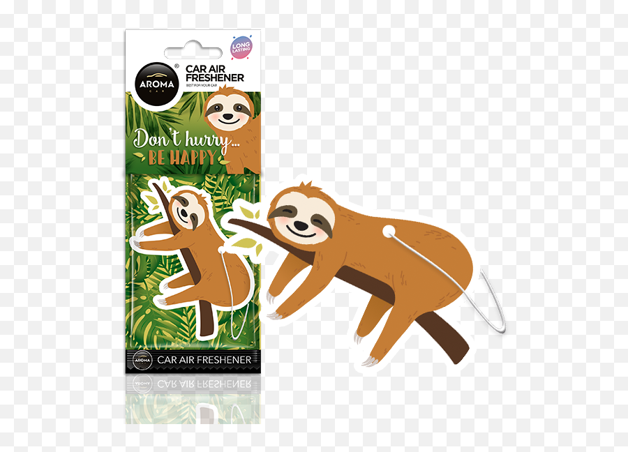 Aroma Car - Cartoon Png,Sloth Png