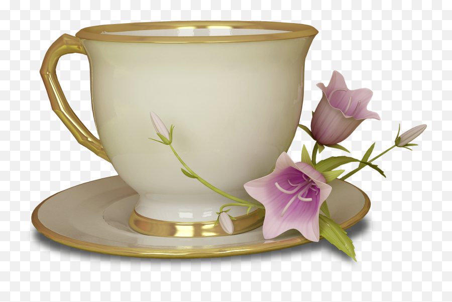 Free Tea Cups Png Download Clip Art - Clip Art Afternoon Tea,Cups Png
