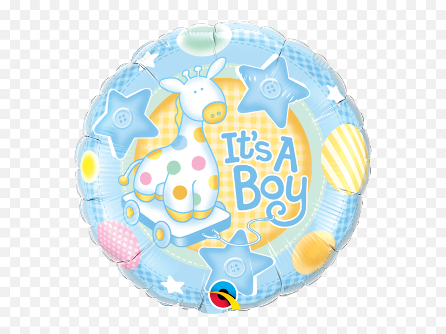 Itu0027s A Boy Soft Giraffe Balloon - A Boy Balloon Png,Its A Boy Png