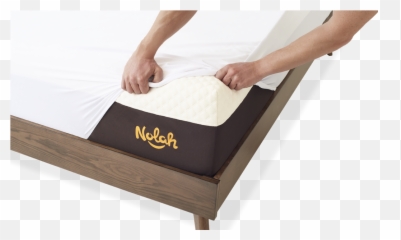 Download Hd Corner Frame With Bamboo Mattress Protector - Bed png