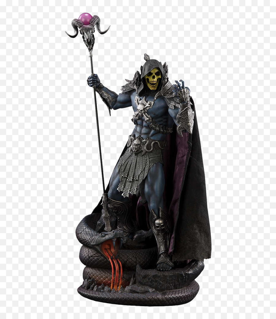 Masters Of The Universe Skeletor Statue - Masters Of The Universe Skeletor Statue Png,Skeletor Png