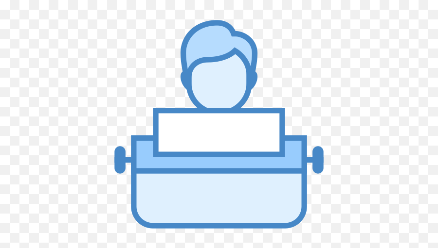 User Typing Using Typewriter Icon - Using Typewriter Icon Png,Typewriter Png