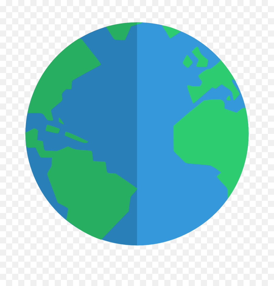Flat Earth Png Clipart Transparent - World Flat Icon Png,Globe Png Icon