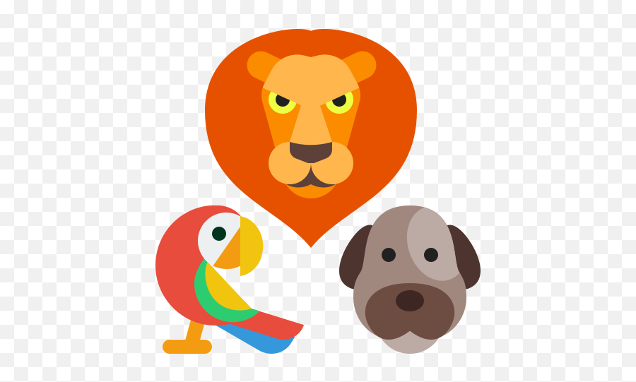 Group Of Animals Icon - Free Download Png And Vector Cartoon,Animals Png