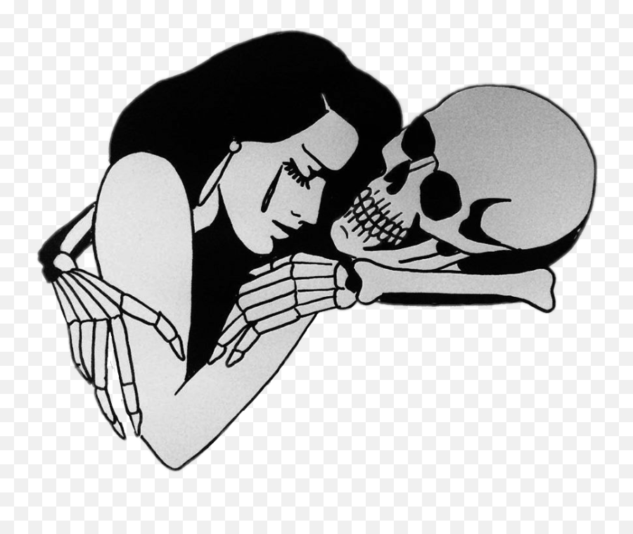 Cry Png - Girl Crying On Skeleton,Cry Png