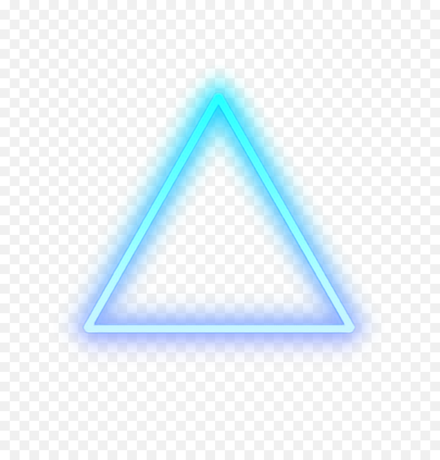 Triangle Png Glow - Glowing Triangle Png,Triangle Png Transparent