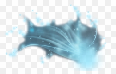 Download Abstract Blue Glowing Light Orbs - Portable Network Graphics png