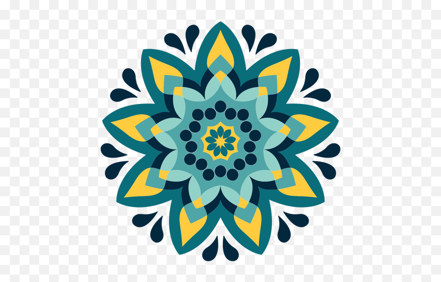 Transparent Png Svg Vector File - Sunflower,Mandala Vector Png