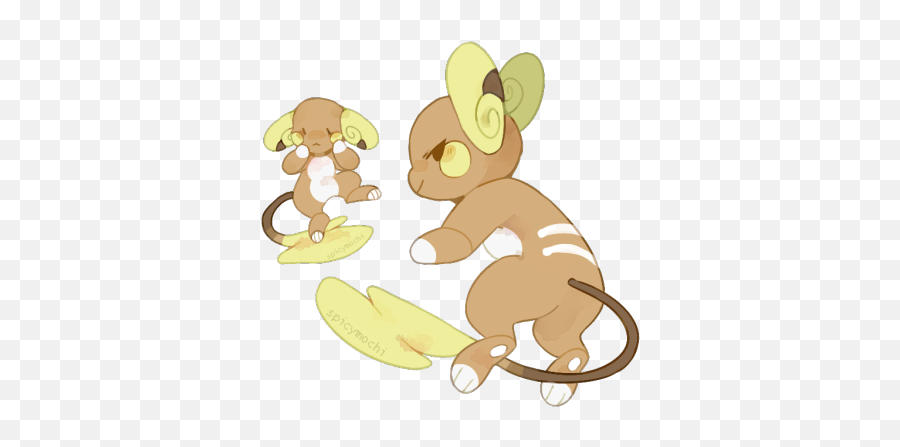 Pokemon Raichu - Alolan Raichu Png,Raichu Png