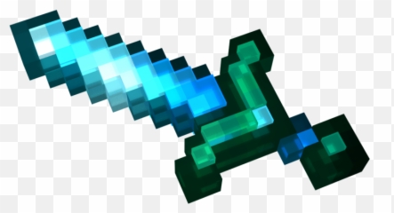 Free Transparent Minecraft Diamond Sword Png Images Page 1 Pngaaa Com
