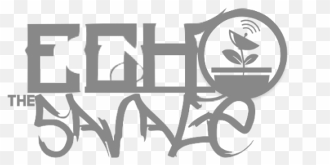 Download Echo The Savage Logo Grey Copy - Portable Network Entc Png,Savage Png