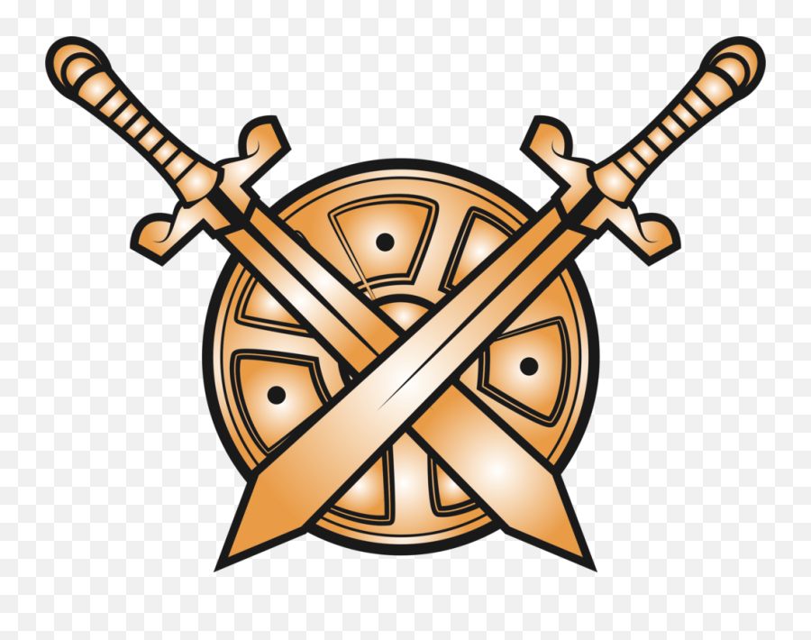 Swords And Shield - Sword And Shield Cartoon Png,Sword Logo Png
