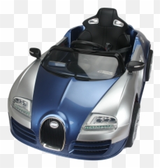 12v Battery Powered Premium Convertible Bugatti Veyron - Car Car Png,Bugatti Png