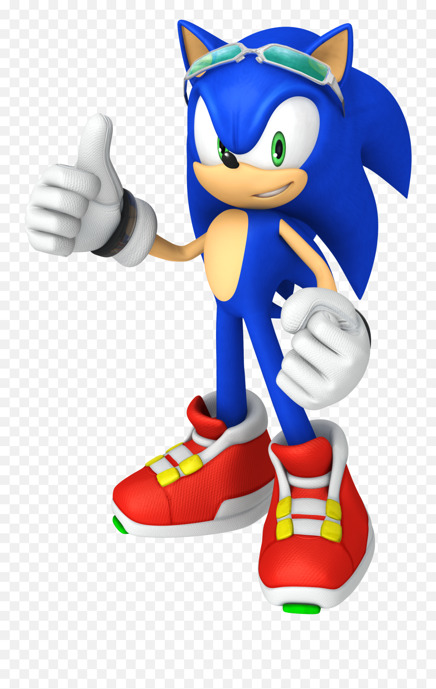 Download Sonic Shoes Png - Sonic Free Riders Sonic,Cartoon Shoes Png