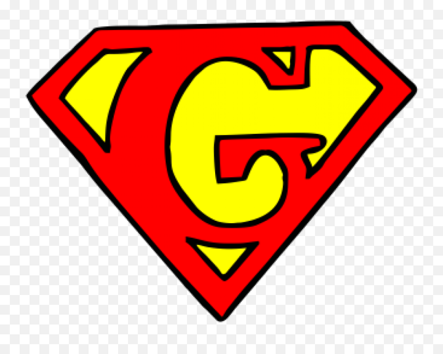Download Hd Superman Logo With Letter G - G Superman Superman Logo Png,Superman Logo Images