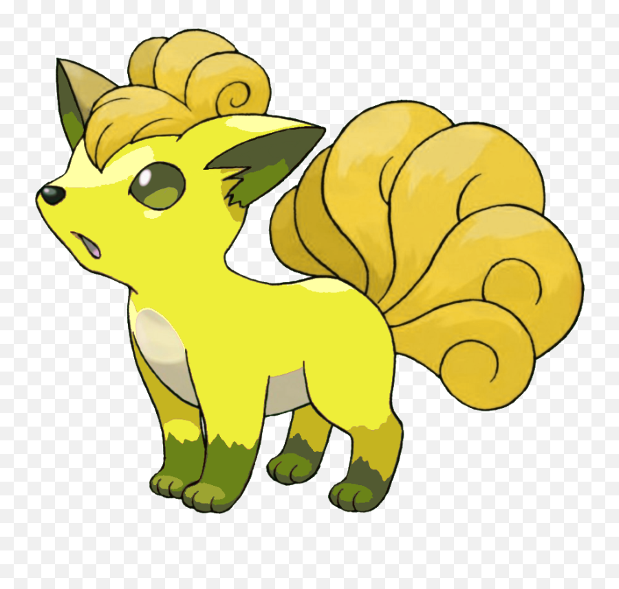 Pokemon Vulpix Transparent Png Image - Pokemon With Fluffy Tail,Vulpix Png