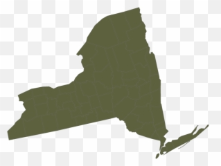 Map Of New York State Png Image With No - 2016 Democratic Primary Results New York,New York State Png