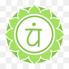 Heart Chakra Circle Symbol - Medal Icon 3d Png,Chakra Png