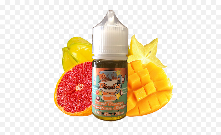 Bmf Salts - Blood Orange Mangosteen 30ml Vape Juice Blood Orange Mango Vape Juice Png,Vape Cloud Png