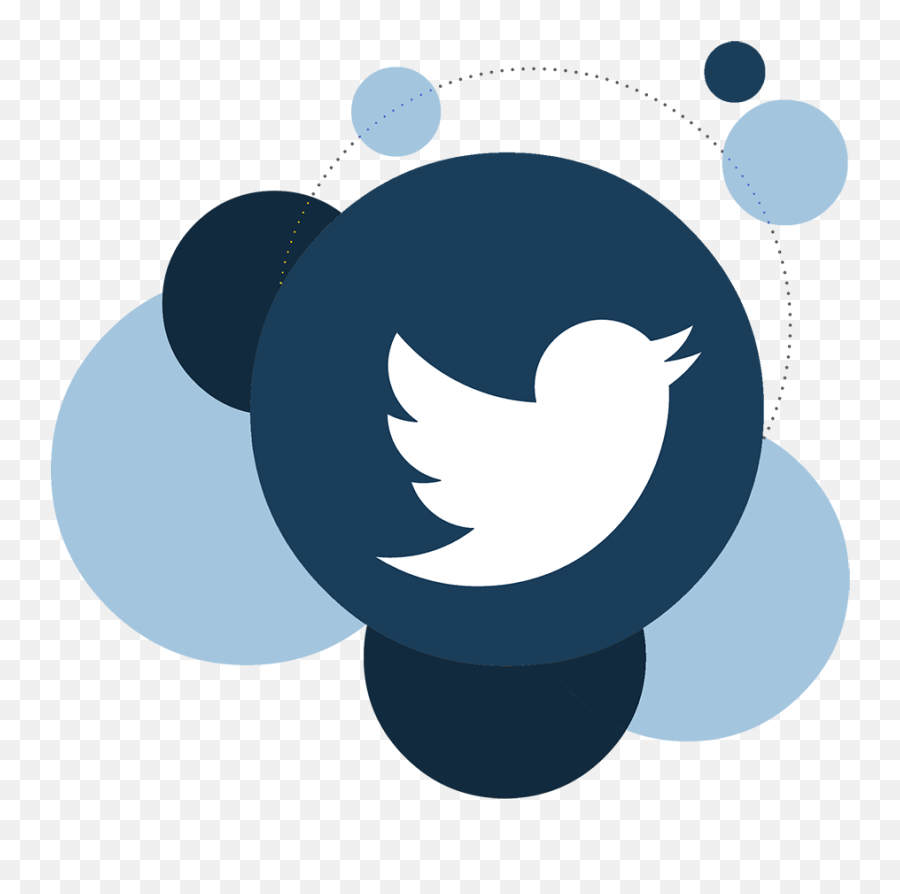 Download Transparent Background Round Twitter Logo Png - Twitter Highlight,Twitter Icon Transparent Background