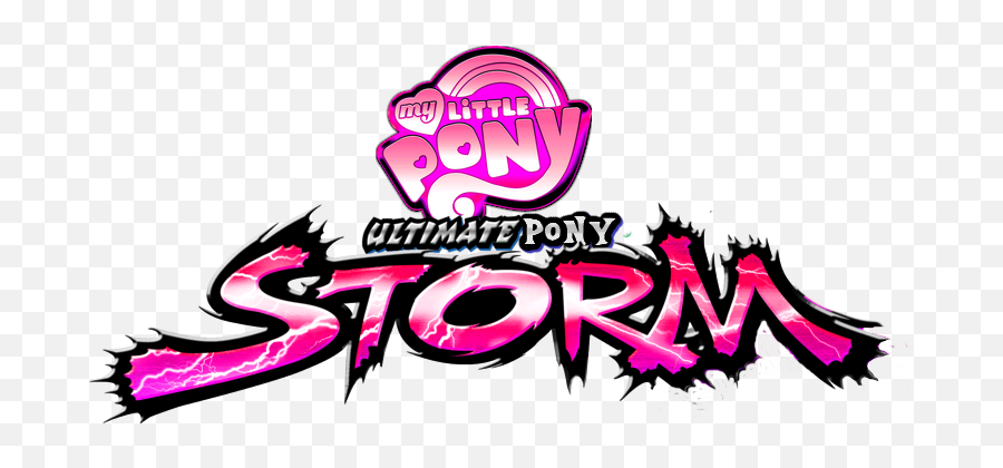 Toutax Crossover Edit Logo Parody - My Little Pony Png,Naruto Logo Transparent