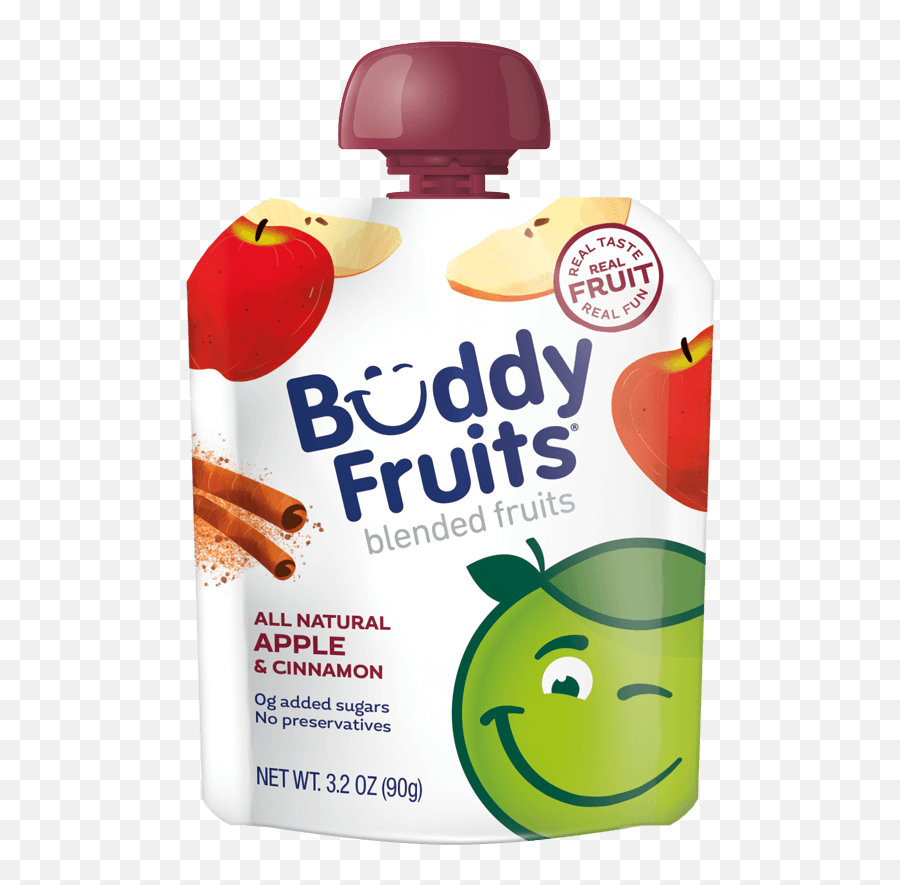 Buddy Fruits Apple Sauce Nutrition And Description Chick - Natural Foods Png,Apple Transparent