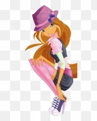 Winx Club Flora Rockstars - Winx Club Season 5 Flora Png,Rockstar Png