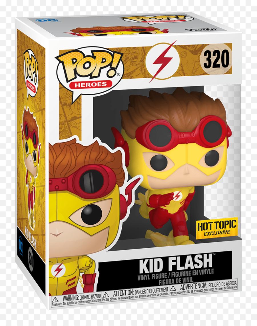 Kid Flash - Kid Flash Funko Pop Png,Kid Flash Png