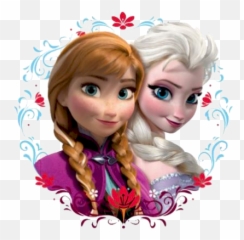 Annaelsaswirlspng 416414 Com Imagens Desenho Frozen - Frozen Edible Cake Topper,Anna Png