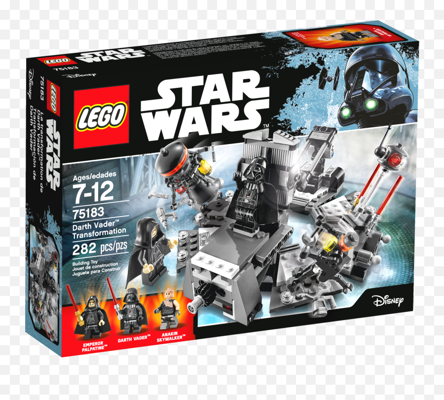 Lego Star Wars Set - Darth Vader Transformation 75183 Lego Star Wars Transformation Darth Vader Png,Darth Vader Transparent