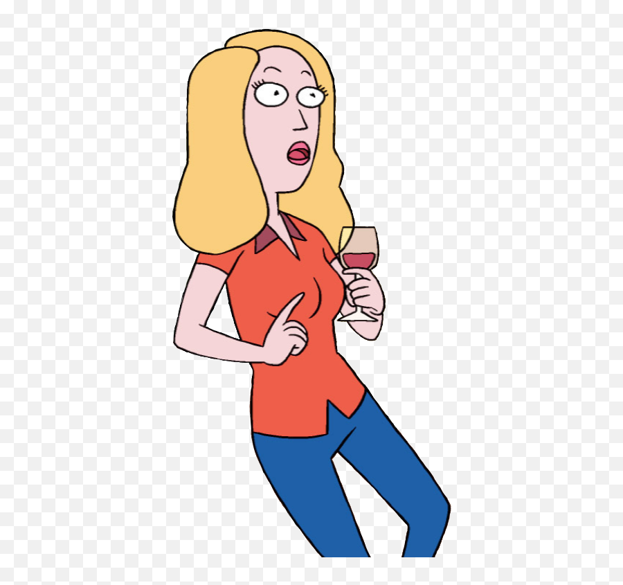 Rick And Morty Comics Beth Smith Alcohol - Beth Rick And Morty Transparent Png,Rick And Morty Transparent Background