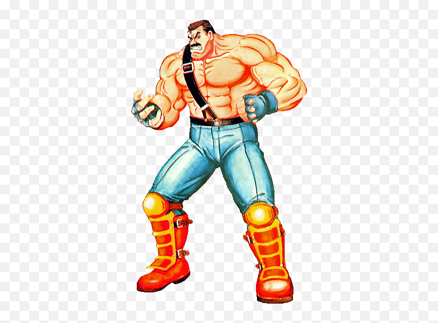 Mike Hagger As He Appears In Final - Final Fight Mike Haggar Png,Fight Png
