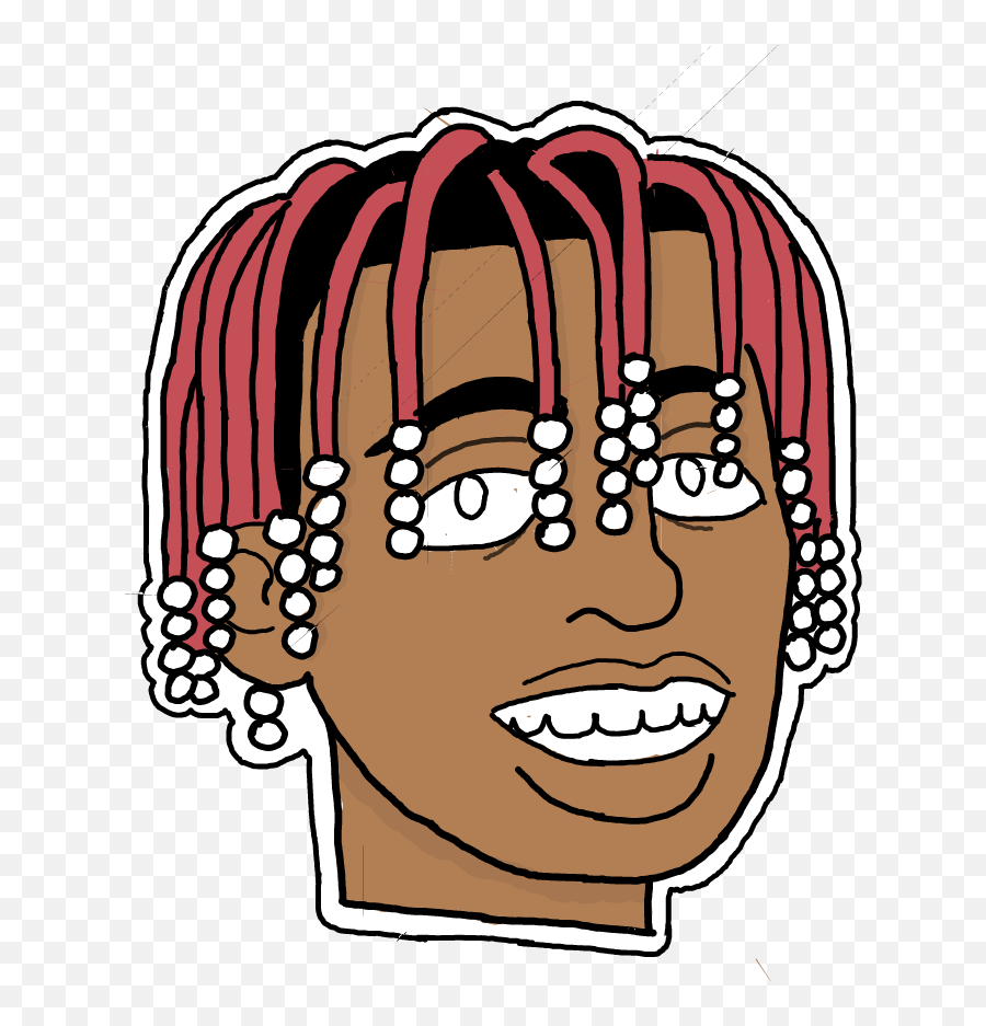 Lilyachty Sticker - Hair Design Png,Lil Yachty Hair Png